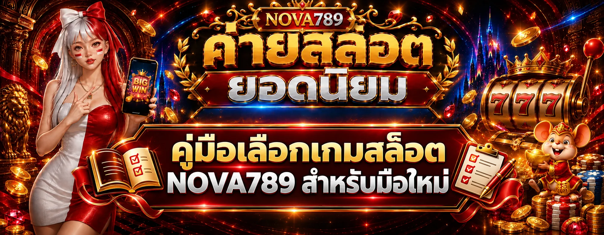 NOVA789 คู่มือเลือกเกมสล็อตสำหรับมือใหม่